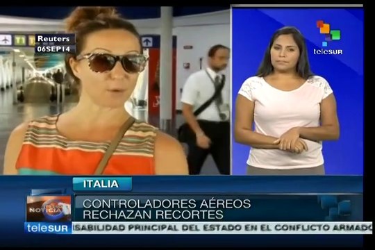 Altera vuelos desde y hacia Roma la huelga de los controladores aéreos