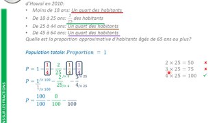 Exercice: Soustraction de fractions