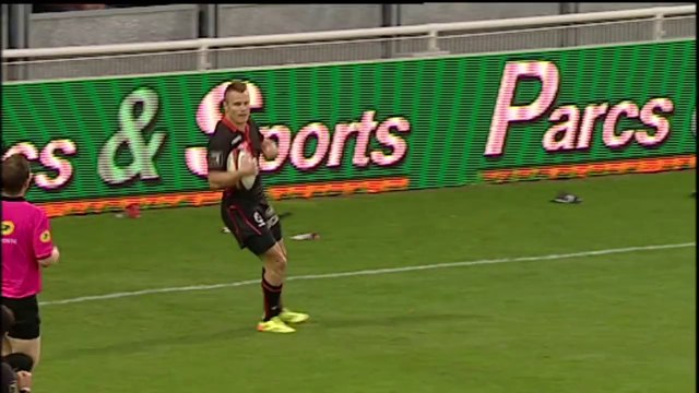 Lyon-Oyonnax: Essai Toby Arnold (LYO) - J4 - Saison 2014/2015
