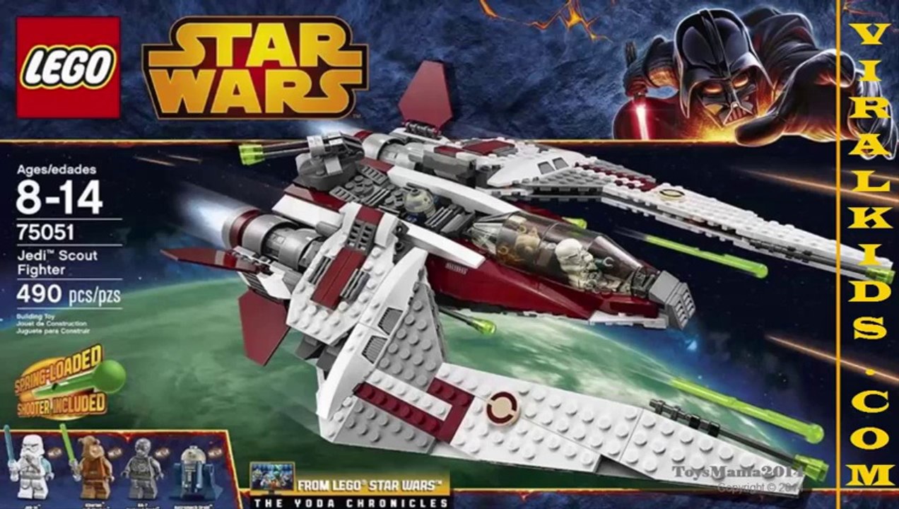 LEGO Star Wars Jedi Scout Fighter 75051   Toys Review (1)