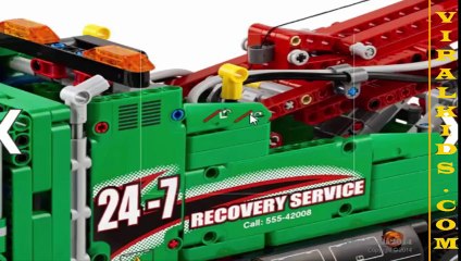 LEGO Technic 24 _ 7 Recovery Service Truck 42008  - Toys Review