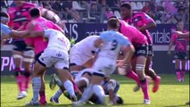 Stade Français-Bayonne: Essai Sergio Parisse (PAR) - J4 - Saison 2014/2015