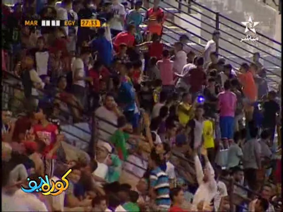 المغرب - الأولمبي 1 : 2 مصر - الأولمبي