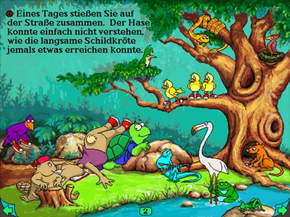 Living Books: Die Schildkröte und der Hase (Teil 1)