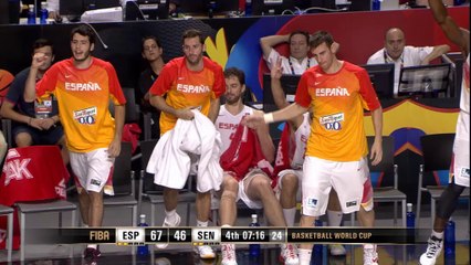 Mundobasket 2014: España 89-56 Senegal