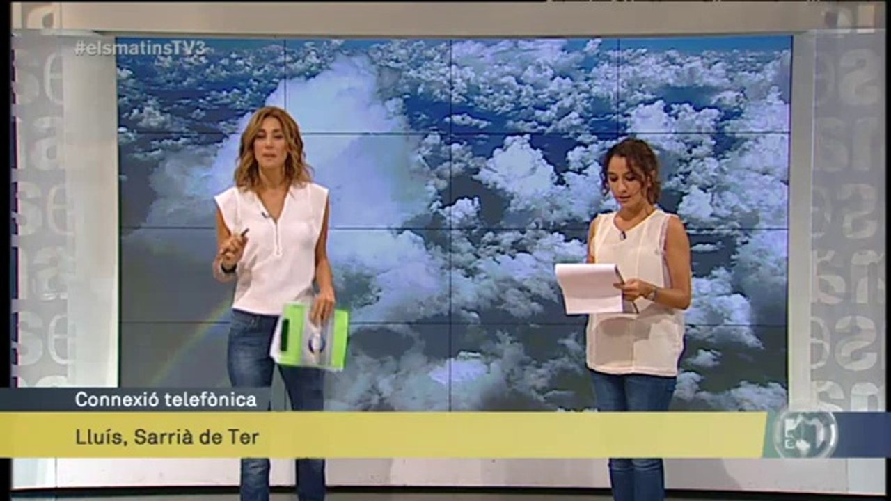 TV3 - Els Matins - Temps a la carta pel 6 i 7 de setembre: inestabilitat