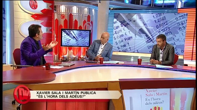 TV3 - Divendres - Xavier Sala i Martin: És l'hora dels adéus ? (Part 1)