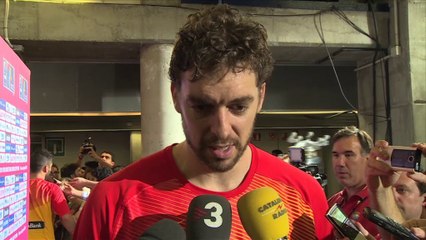 Mundobasket 2014: - Pau Gasol, contento con la clasificación a cuartos