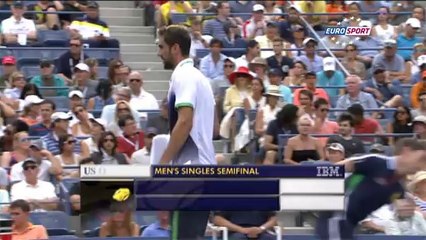 Cilic - Federer karşılaşmasının önemli anları