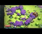 Clash of clans 300 Golems 300 Giants mass Gameplay August 2014