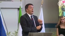Gussago (BR) - Il Presidente del Consiglio dei Ministri Matteo Renzi (06.09.14)