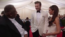 Victoria And David Beckham At The Met Gala The Dresses Of Charles James Vogue