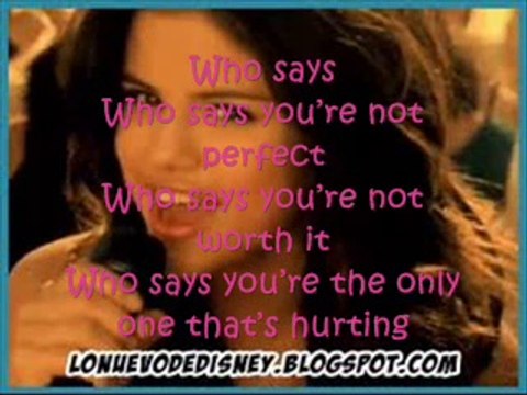 Selena gomez Who says Lyrics