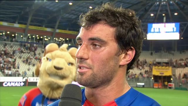 Grenoble-La Rochelle: Interview Jonathan Wisniewski (GRE) - J4 - Saison 2014/2015