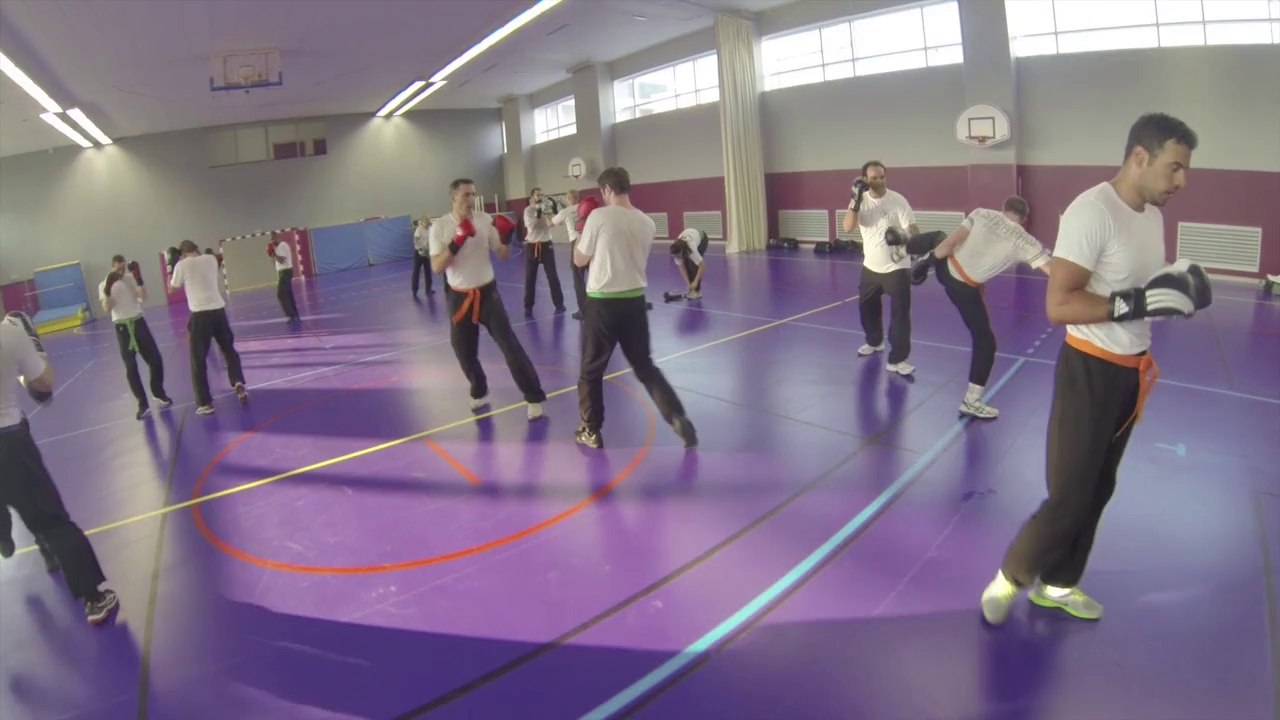 Extraits d'un cours de Krav Maga - AKMD