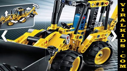 LEGO Technic Mini Backhoe Loader 42004 -  Toys Review