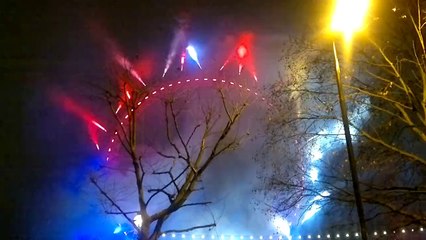2011 New Year's Night FIREWORKS London