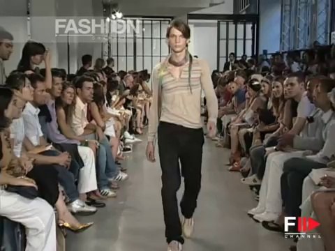 Alessandro Dell'Acqua Spring Summer 2005 1 of 2 Milan Menswear by Fashion Channel