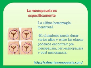 Cuanto dura la menopausia?