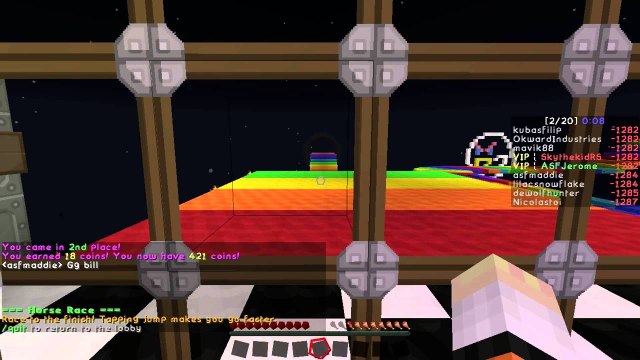 FIRST TO 5 WINS!! Minecraft Party w/SkyDoesMinecraft, JeromeASF & Friends