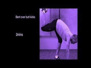 The Perfect Butt Workout - Bent Over Butt Kicks