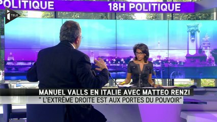 "L'extrême droite est aux portes du pouvoir" avertit M.Valls