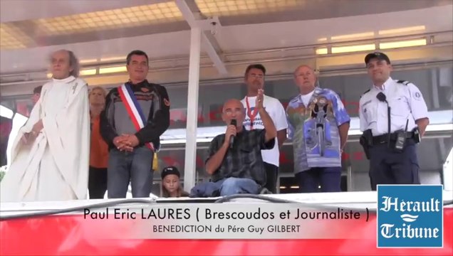 CAP D'AGDE - 2014 - INTEGRAL - PRECHE GUY GILBERT AGDE MERCI POUR CE MOMENT - BENEDICTION DES SANS DENTS