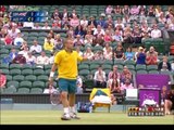 Murray/Robson vs Hewitt/Stosur 2012 London Highlights