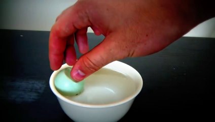 Plastic Ball and Hot Water Science Experiment