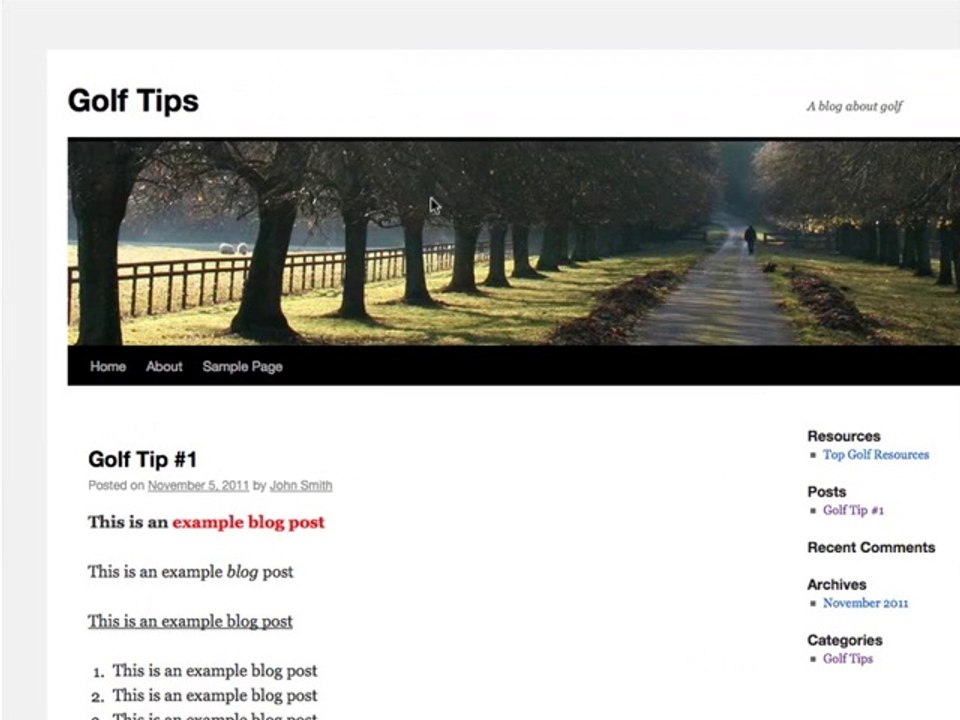 How To Format a Blog Post
