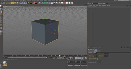Cinema 4D Animar Escala