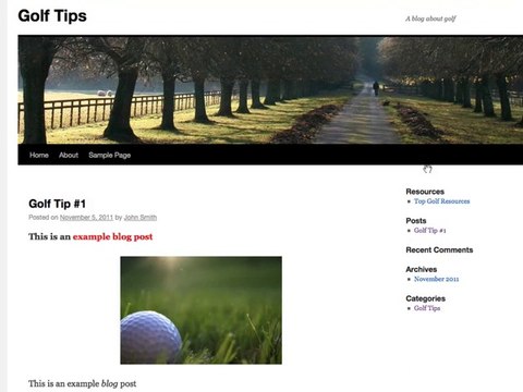 How To Add An Image To a Blog Post or Page