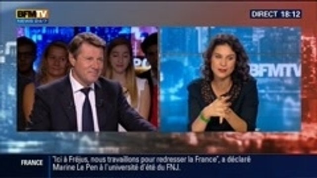 BFM Politique: L'interview de Christian Estrosi par Apolline de Malherbe – 07/09 1/6