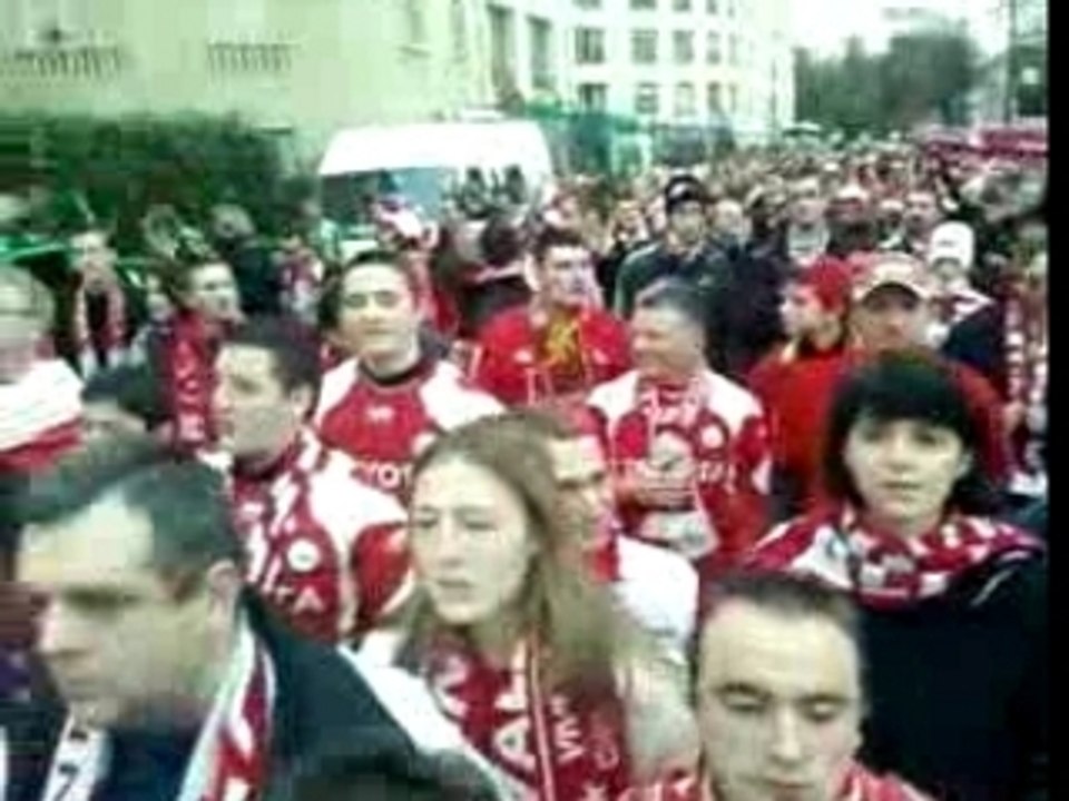 Supporters du VAFC Valenciennois a Paris