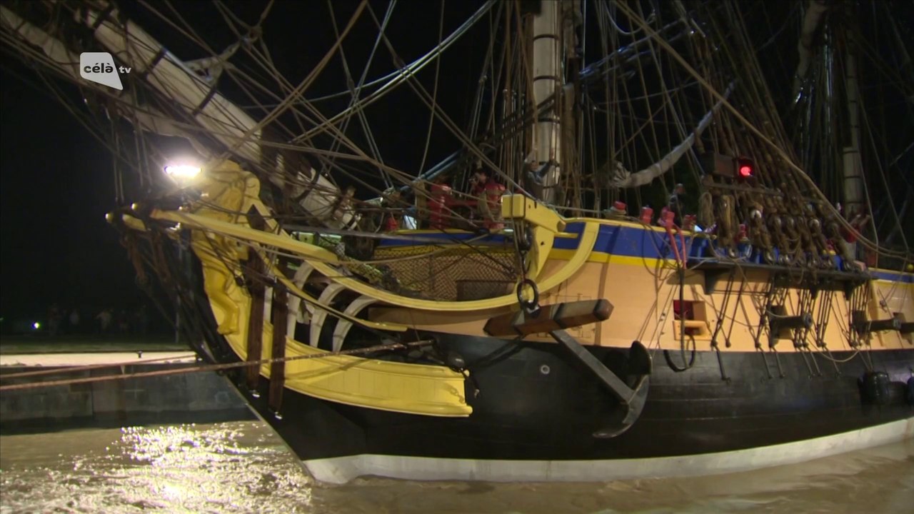 Célà tv Le JT - L'Hermione a quitté sa forme dans la nuit