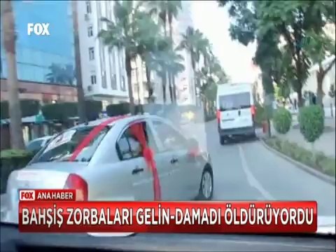 Bahşiş zorbaları bu sefer de gelin ve damadı öldürüyordu