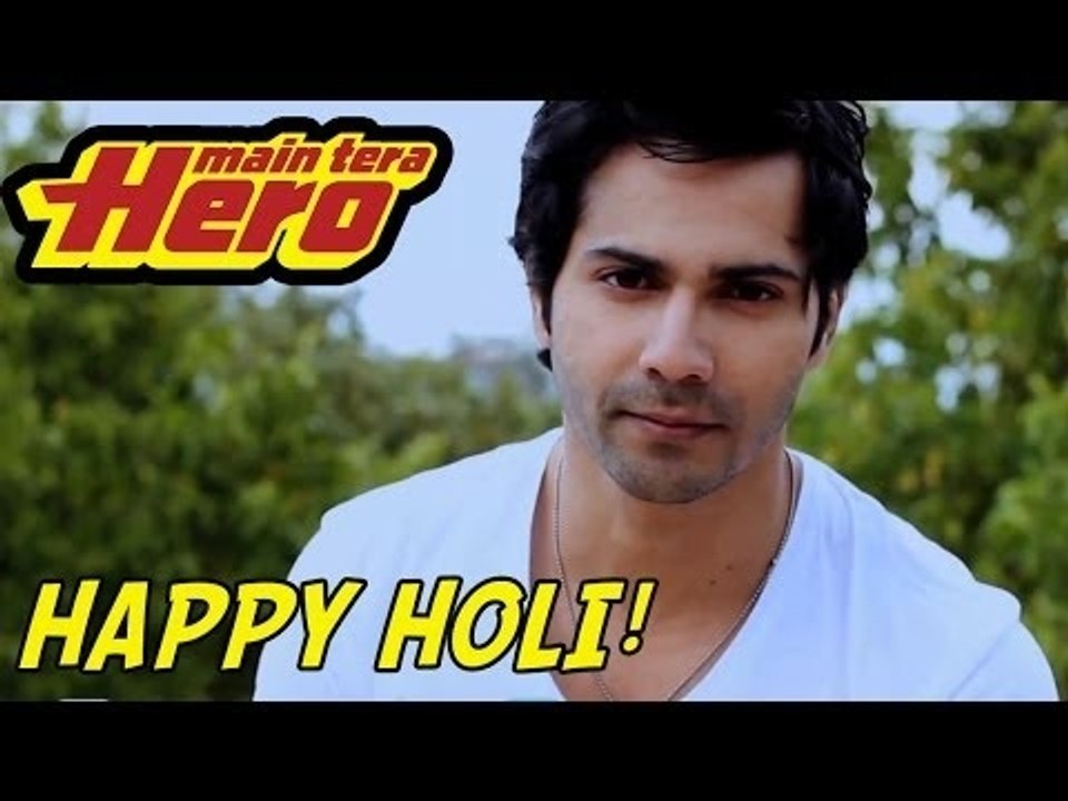 Varun Dhawan's Tips - How to 'patao' a girl on Holi!