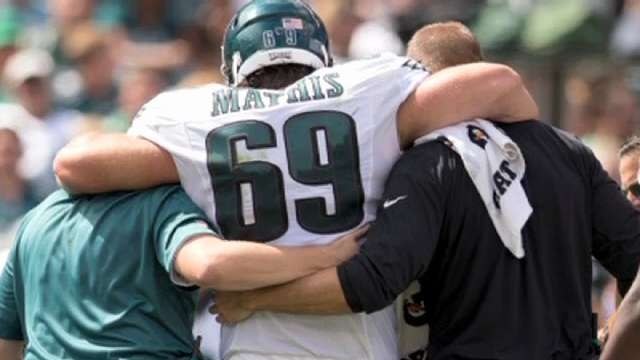 Eagles Prevail Despite O-Line Injuries