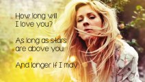 Ellie Goulding - How Long Will I Love You [Lyrics]