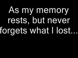 Green Day - Wake Me Up When September Ends (with lyrics on screen)