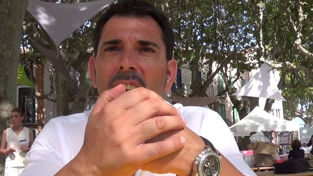 Victor del Arbol festival D'une mer à l'autre à Collioure interview par Nicolas Caudeville