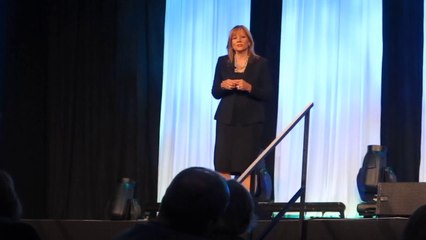 Mary Barra GM CEO Intelligent Transport Conf -- GM's 2-Year Plan Bob Giles NewCarNews.TV