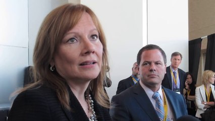 Mary Barra GM CEO on Engaged drivers in Intelligent Cars. NewCarNews.TV