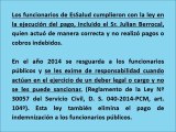 Indemnización a ex Presidente EsSalud fue legal