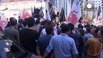 Marcha en Estambul contra la inseguridad laboral tras la muerte de 10 obreros en un rascacielos