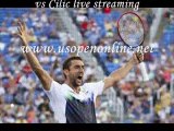 live Cilic vs Nishikori us open 2014 final