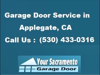 Garage Door Service in Applegate, CA