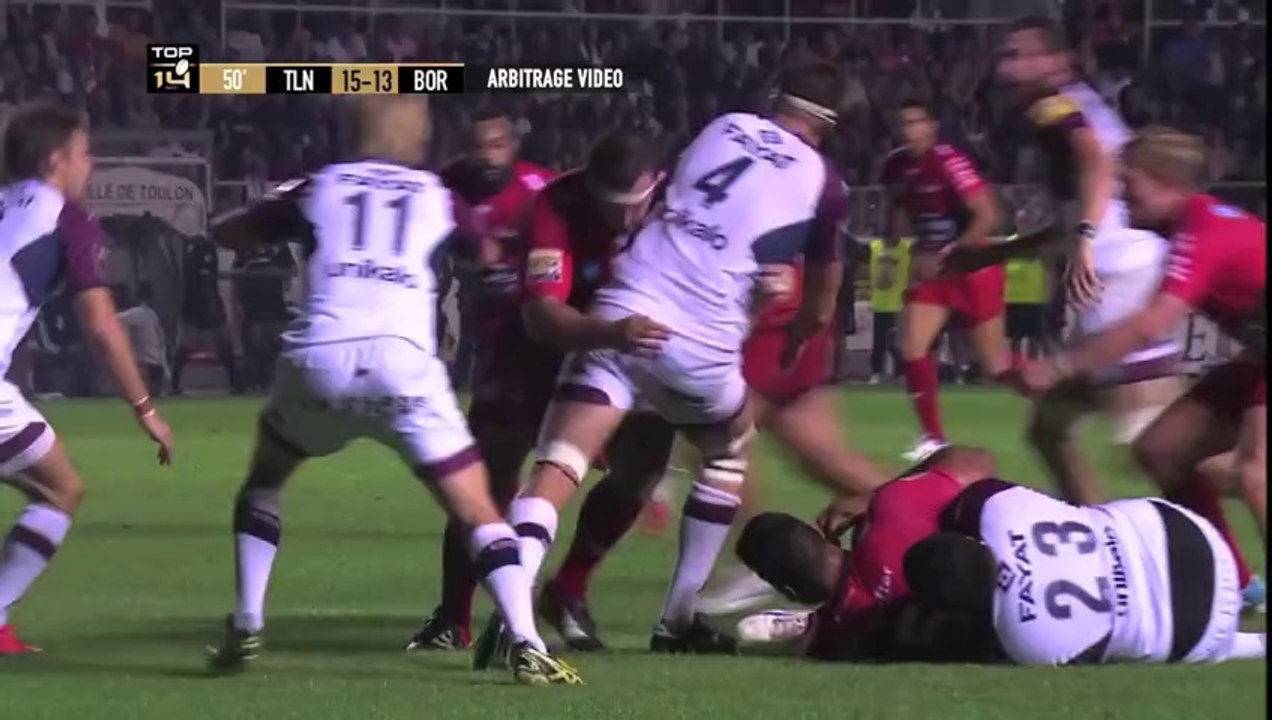 Résumé Toulon-Bordeaux-Bègles - TOP14 J4
