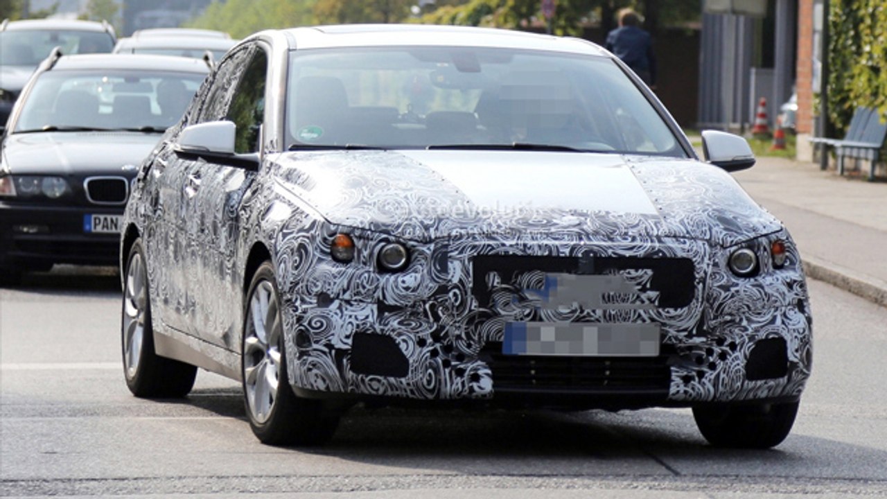 BMW 1-Series Sedan Spied For First Time !