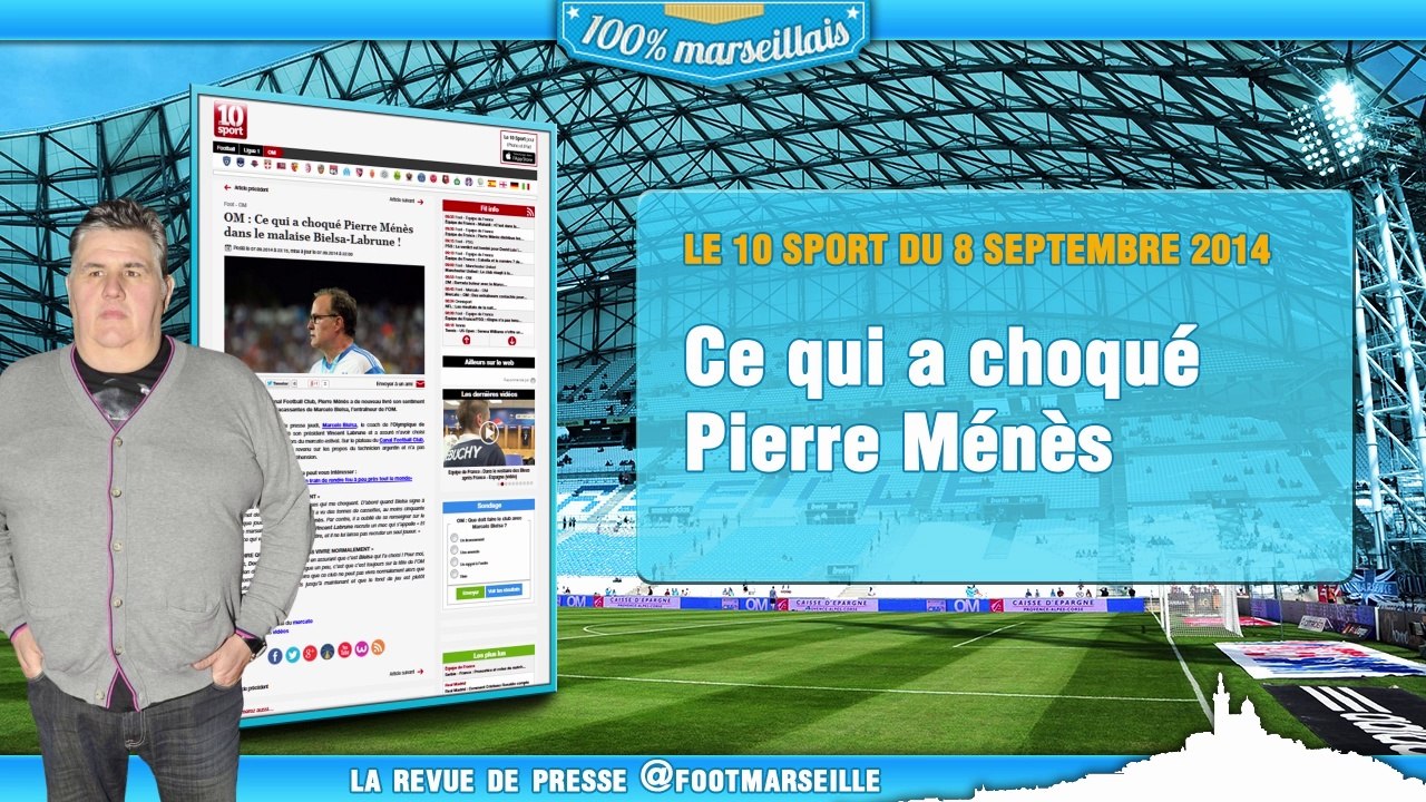 OM : Bielsa a le soutien des supporters, Ménès choqué par ce malaise... La revue de presse de l'Olympique de Marseille !